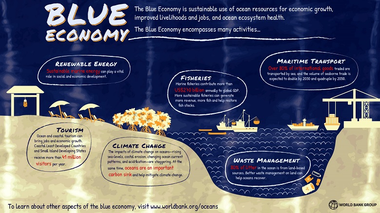 Blue Economy Graphic